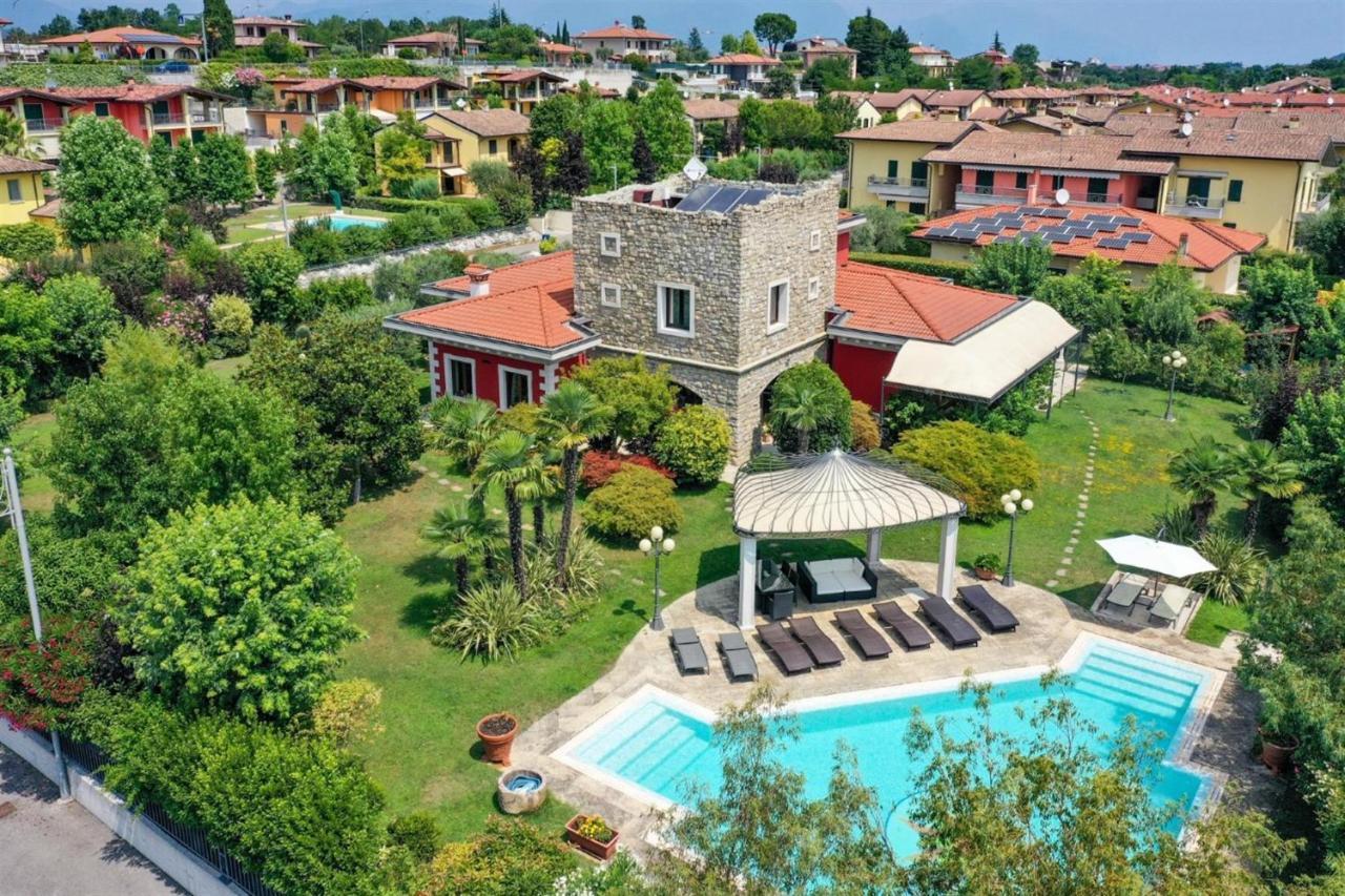 Private Luxury Villa With Pool Moniga del Garda Kültér fotó
