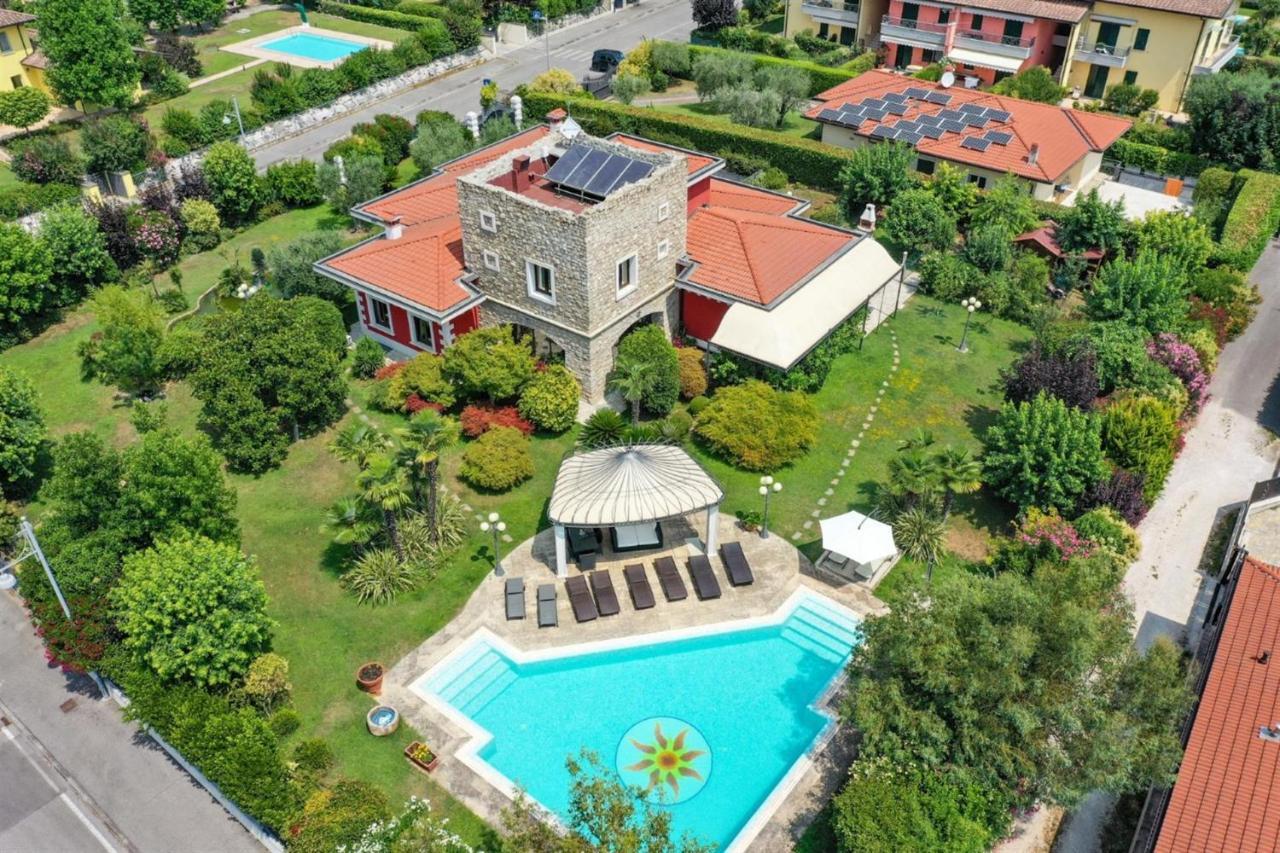 Private Luxury Villa With Pool Moniga del Garda Kültér fotó