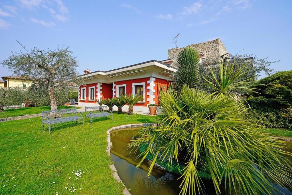 Private Luxury Villa With Pool Moniga del Garda Kültér fotó