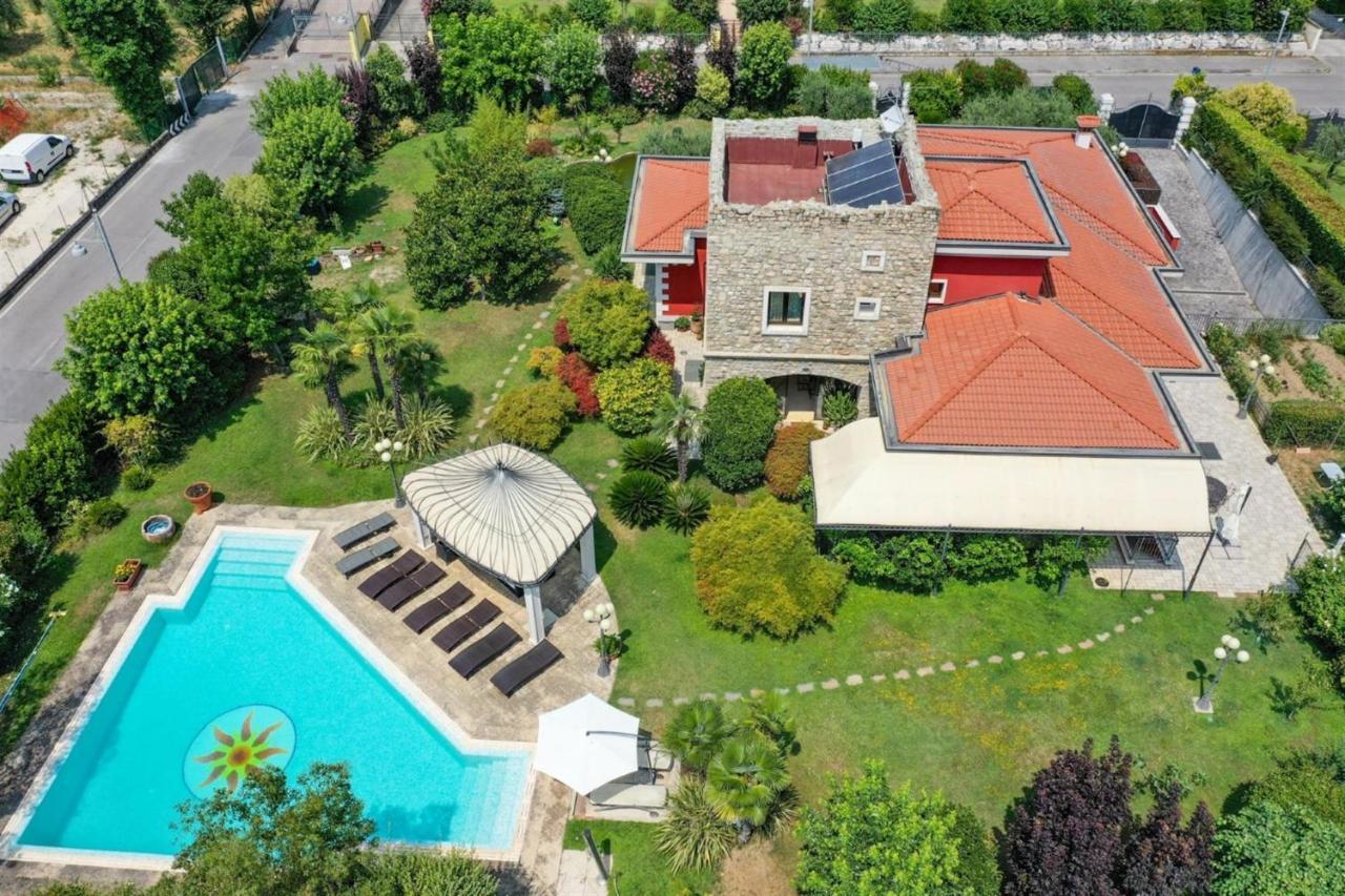 Private Luxury Villa With Pool Moniga del Garda Kültér fotó